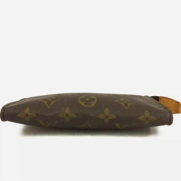 LOUIS VUITTON MONOGRAM COSMETICS POUCH (BUCKET PM)PURSE/F3156 - Picture 10 of 12